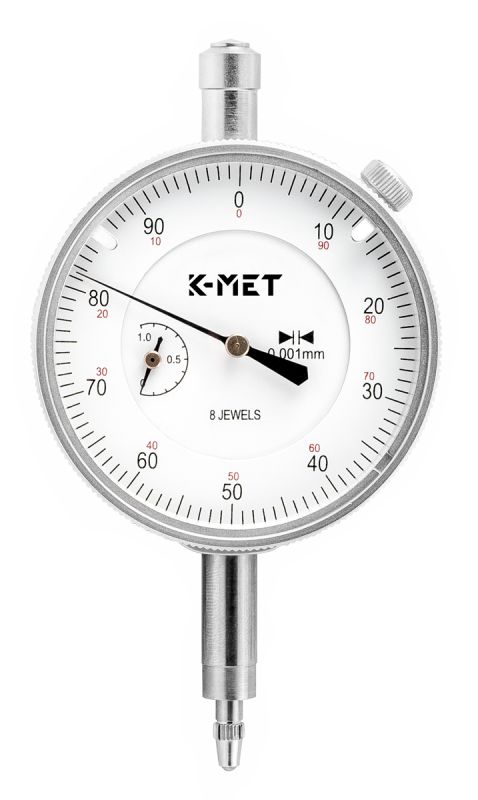 Індикатор годинникового типу K-MET 0-1 мм