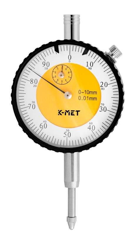 Прецизійний індикатор годинникового типу K-MET 0-10 мм
