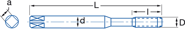 Машинний мітчик Izar М5