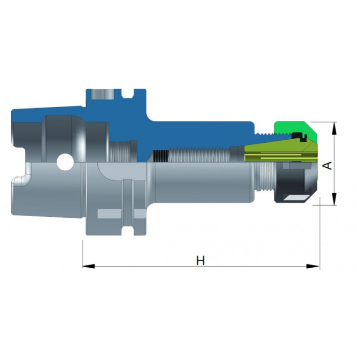 Цанговий патрон Serinex HSK.A.100.160.ER20