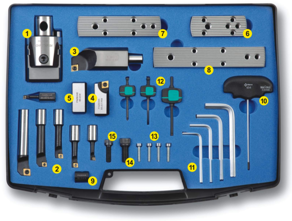 Набір для розточування Pinzbohr BS 54 KIT R 6-210