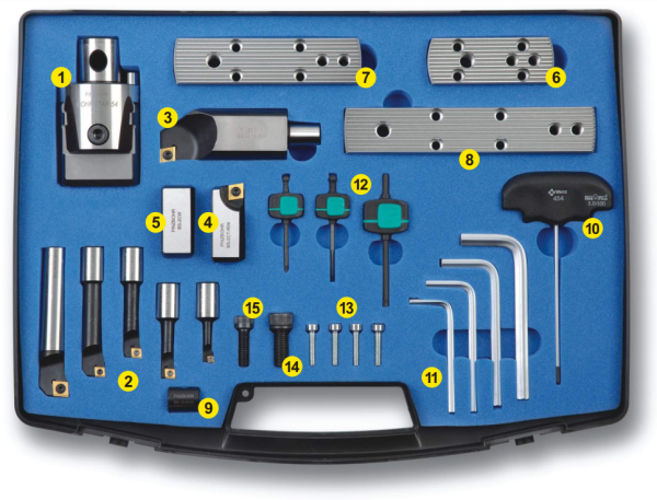 Набір для розточування Pinzbohr BS 54 KIT R 8-210