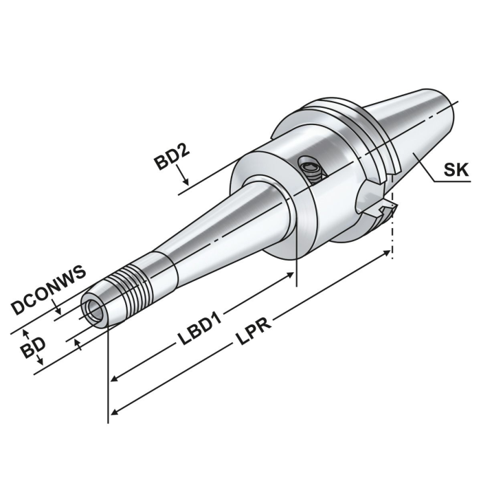 Гідропластовий патрон Kemmler 403.HSL06.160