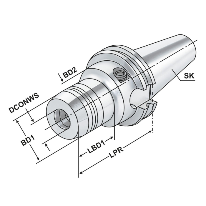 Гідропластовий патрон Kemmler DC.403.H10