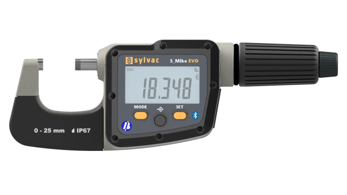 Цифровий мікрометр з Bluetooth Sylvac 0-25 мм