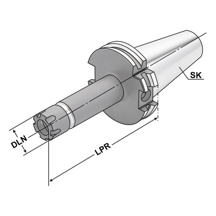Цанговий патрон Kemmler 403.02.07