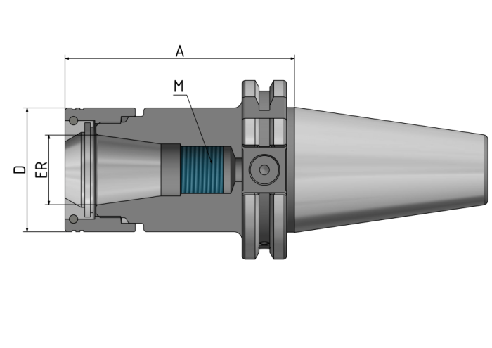 Цанговий патрон Schüssler Hawk Eye 714032-65